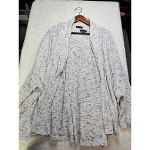 Lane Bryant 18/20 -‎ 2 Piece Open Front Sweater Set Casual Work Pieces
